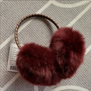 Anthropologie // NWT Winter Faux Fur Earmuffs